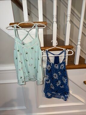TWO Abercrombie kids, tank tops size 9/10